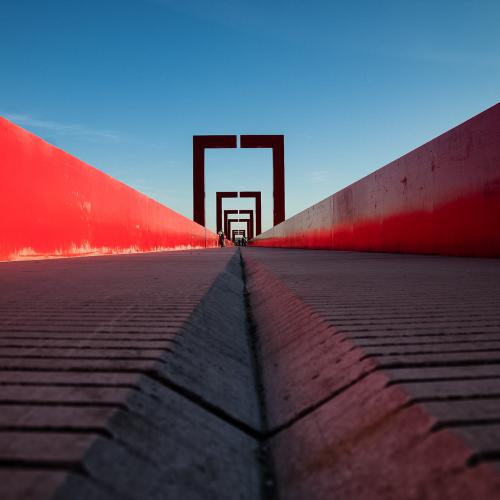 Franck CESARIN : Sur le pont (Cergy)