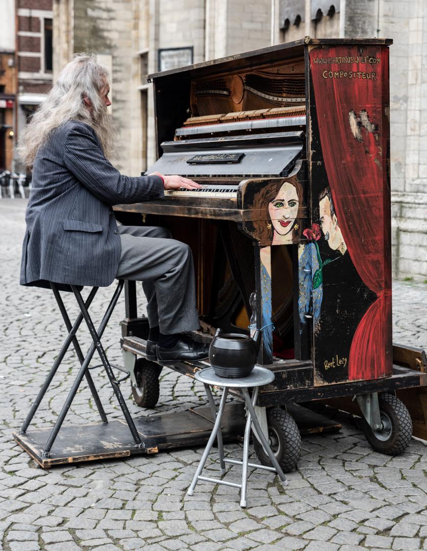 Dominique Potevin : Piano Ambulant (Anvers)
