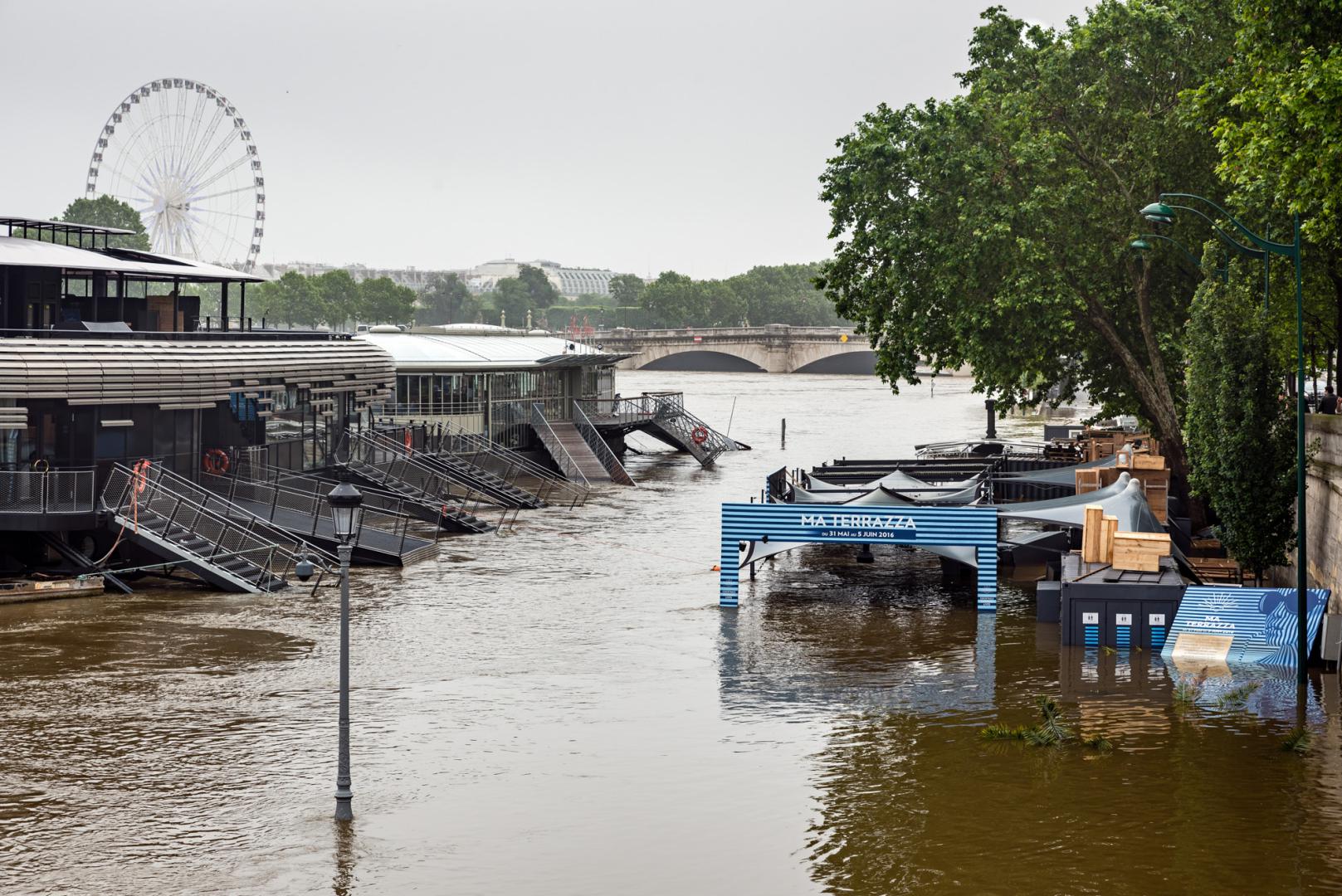 Dominique Potevin : Inondations Paris 2016 - 12