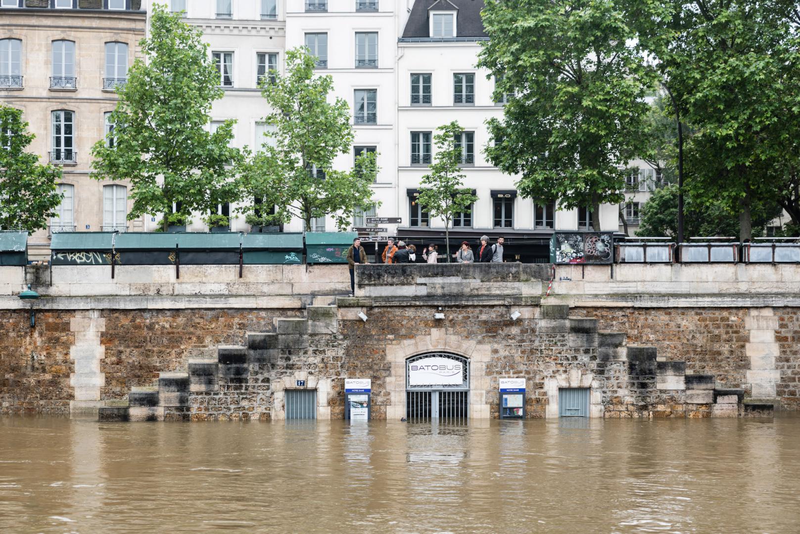 Dominique Potevin : Inondations Paris 2016 - 1