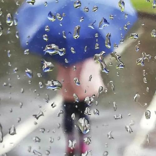 Christine DONAIRE - Petite fille au parapluie