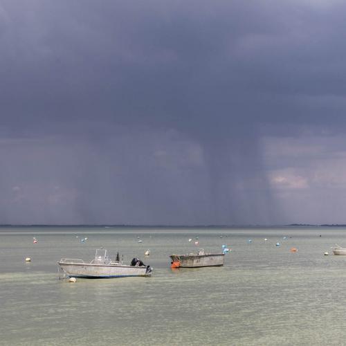 Michel BALOCHE - Orage en mer