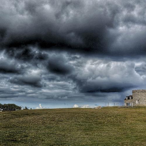 Thierry DELCROIX - Ciel bas sur Batz (Bretagne