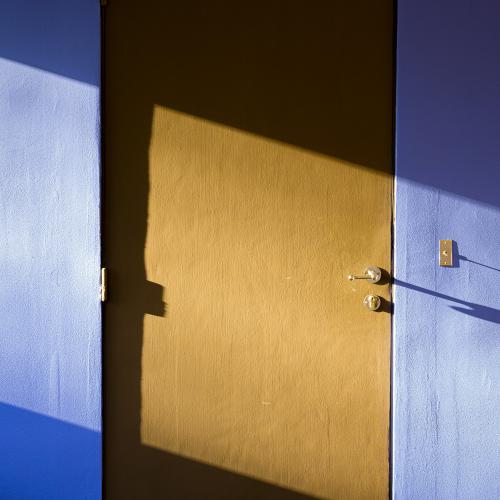 Dominique POTEVIN : La porte mystérieuse - Villa Savoye (Poissy)