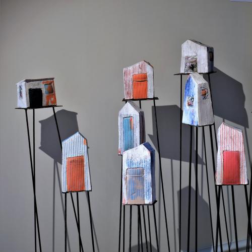 Pierre TRAN VAN NHIEU : Mini cabines de plage