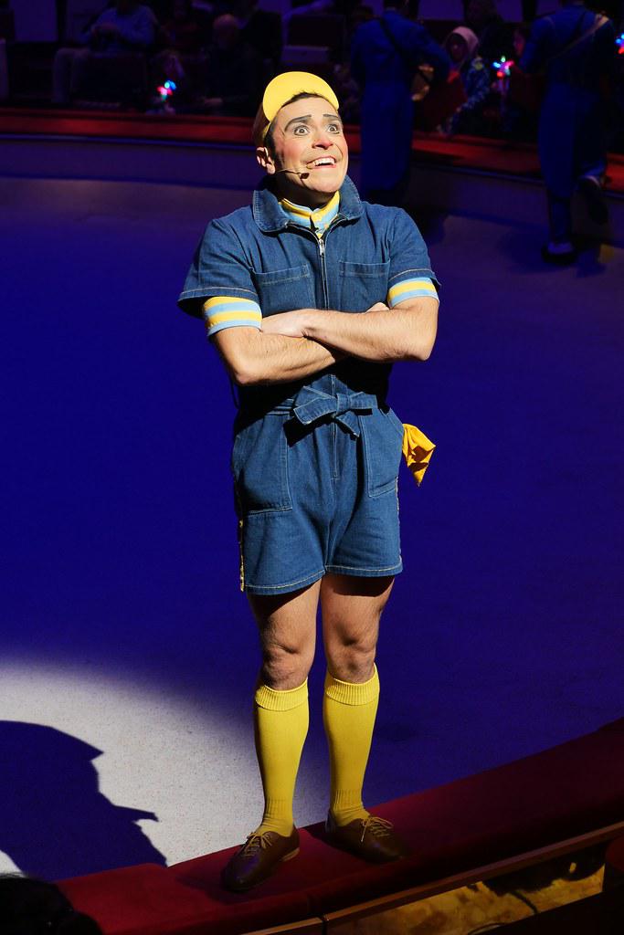 L'artiste en pleine lumière